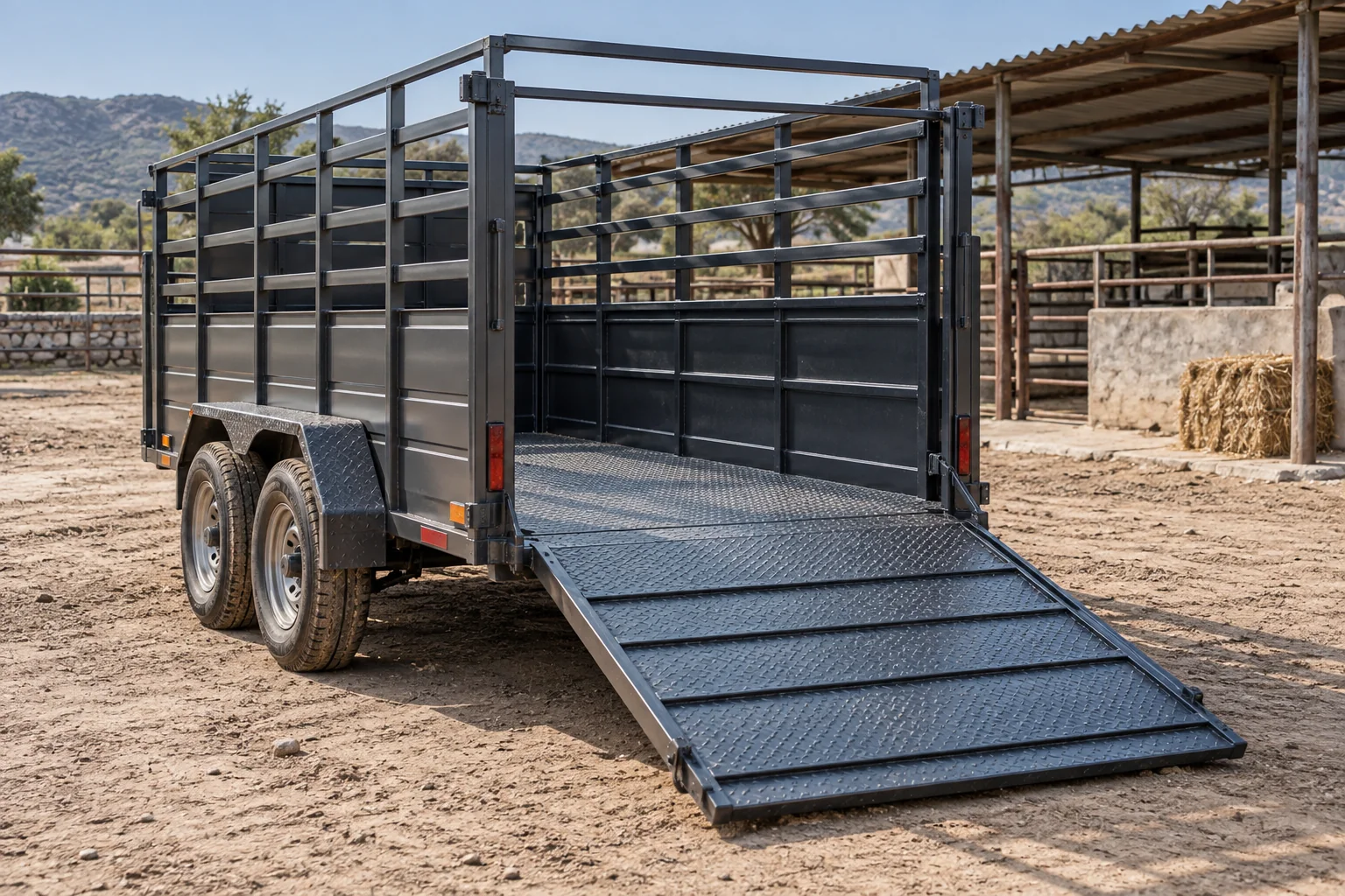 Representative image of a livestock trailer